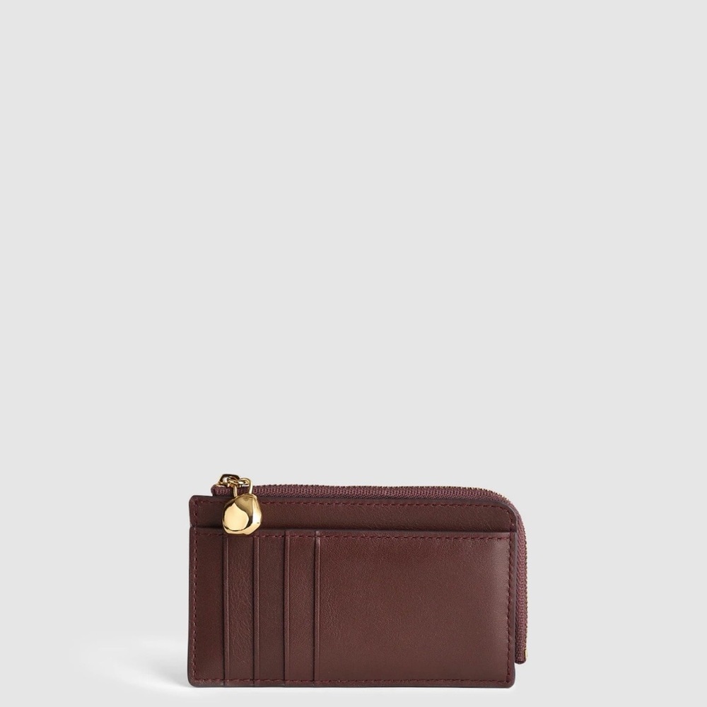 Madewell Essential Zip Card Case Wallet